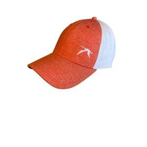 Jackson‎ Hole Ouray Sportswear Hat Coral & White Nylon/Polyester Blend
